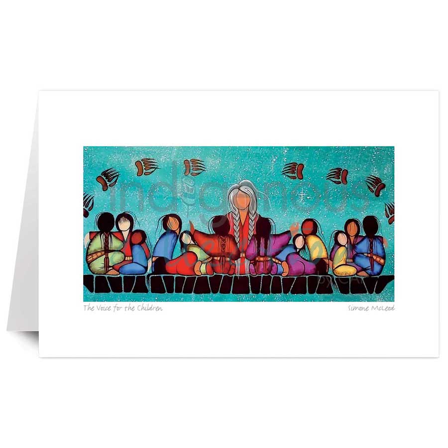 The Voice for the Children by artist Simone McLeod