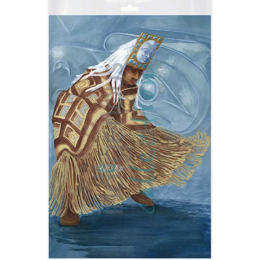 Silver Dancer by artist Jean Taylor - Tlingit. Indigenous Collection
