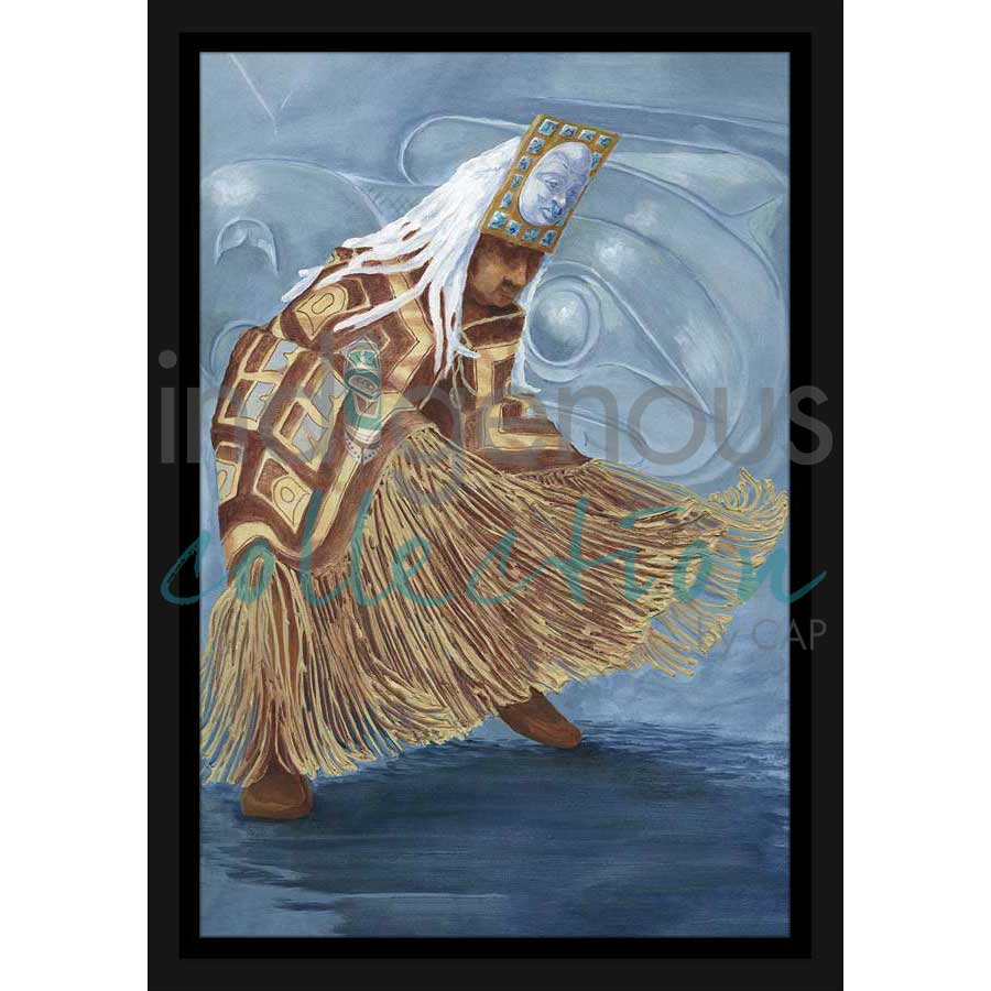 Silver Dancer by artist Jean Taylor - Tlingit. Indigenous Collection