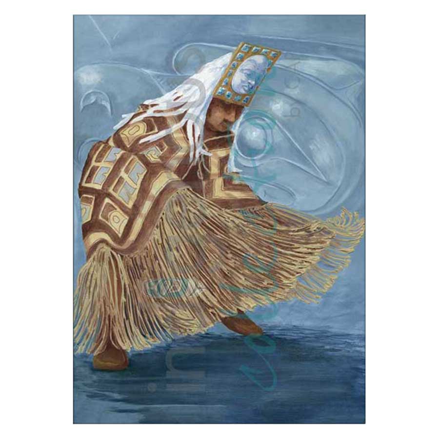Silver Dancer Canvas Prints