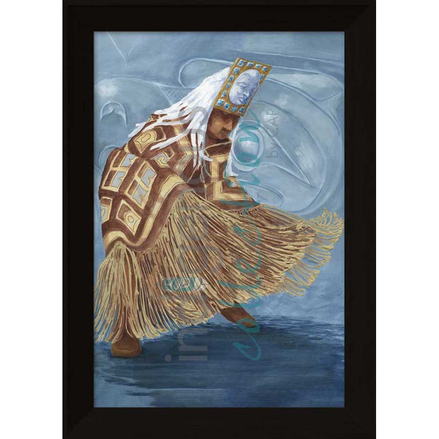 Silver Dancer by artist Jean Taylor - Tlingit. Indigenous Collection