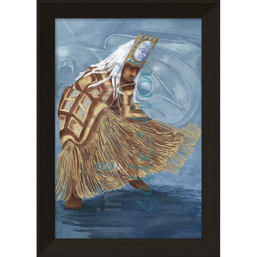 Silver Dancer by artist Jean Taylor - Tlingit. Indigenous Collection