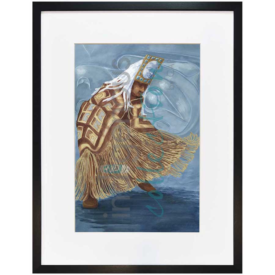 Silver Dancer by artist Jean Taylor - Tlingit. Indigenous Collection