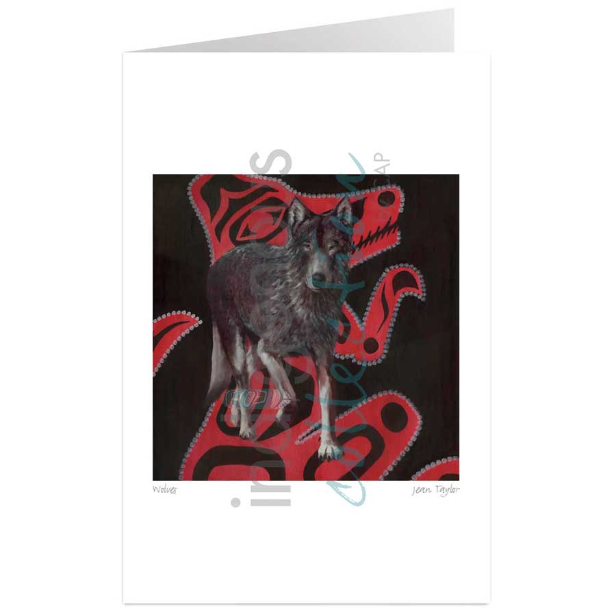 Wolves by artist Jean Taylor