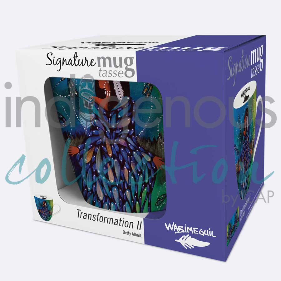 Transformation II 18 oz. Signature Mug by artist Betty Albert