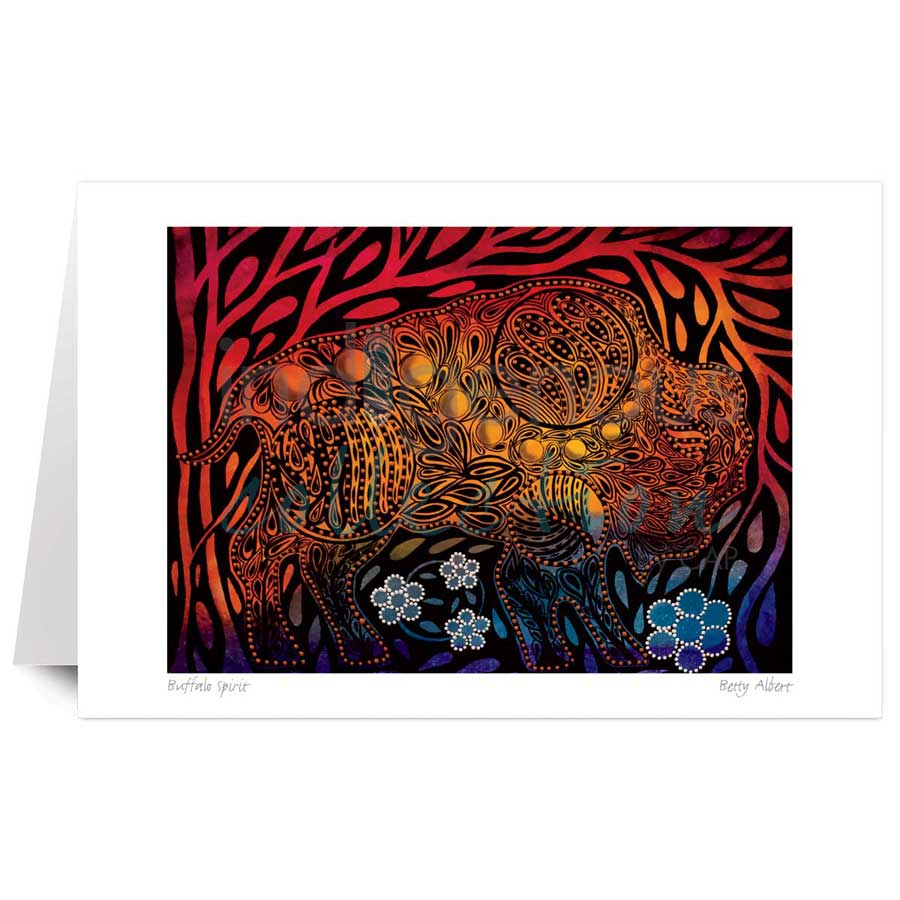 Buffalo Spirit by artist Betty Albert