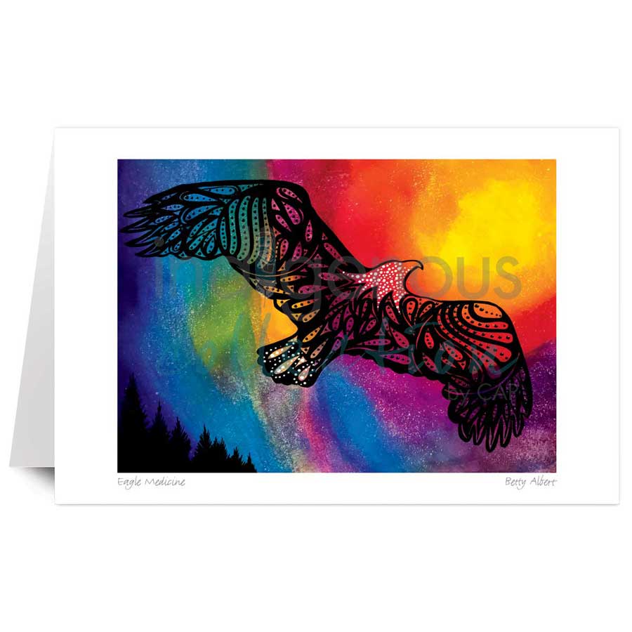 Eagle Medicine by artist Betty Albert