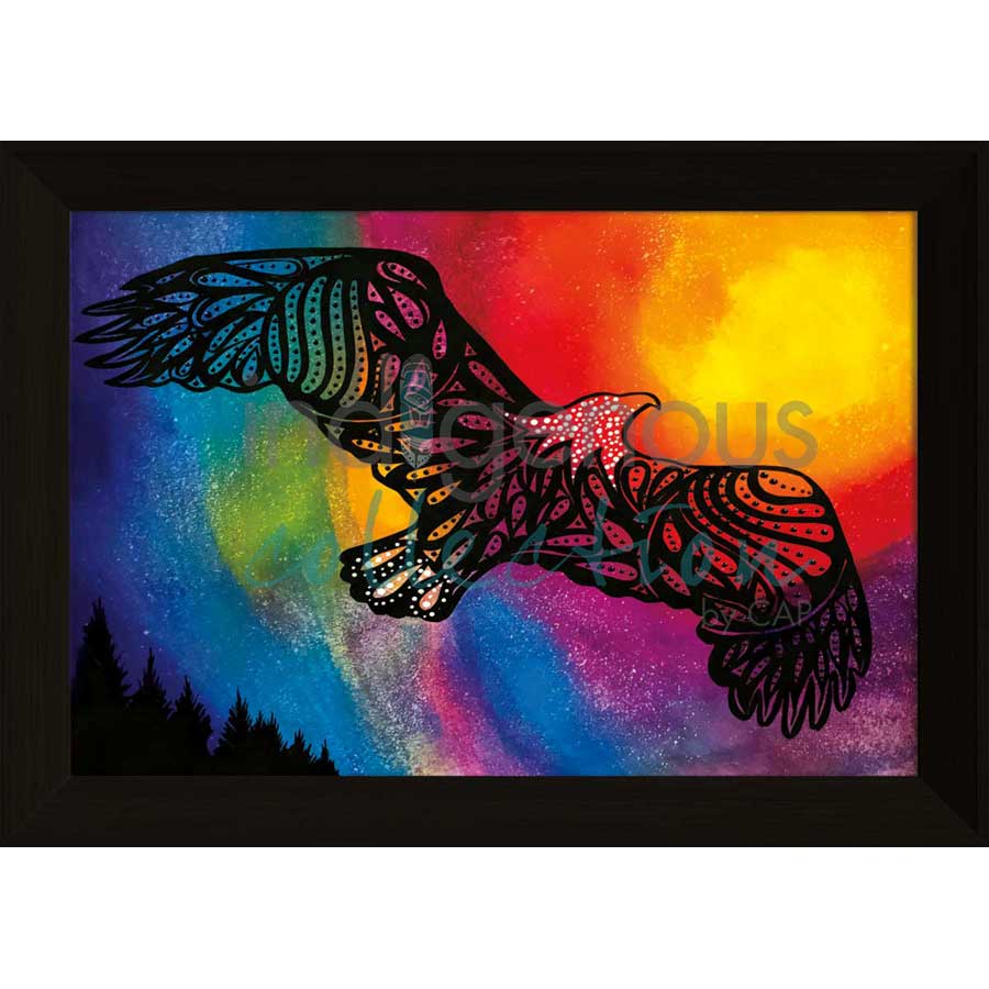 Eagle Medicine by artist Betty Albert - Cree. Indigenous Collection