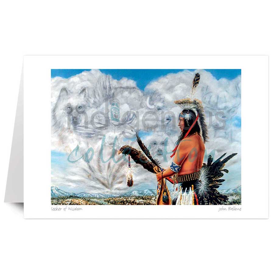 Seeker of Wisdom by artist John Balloue