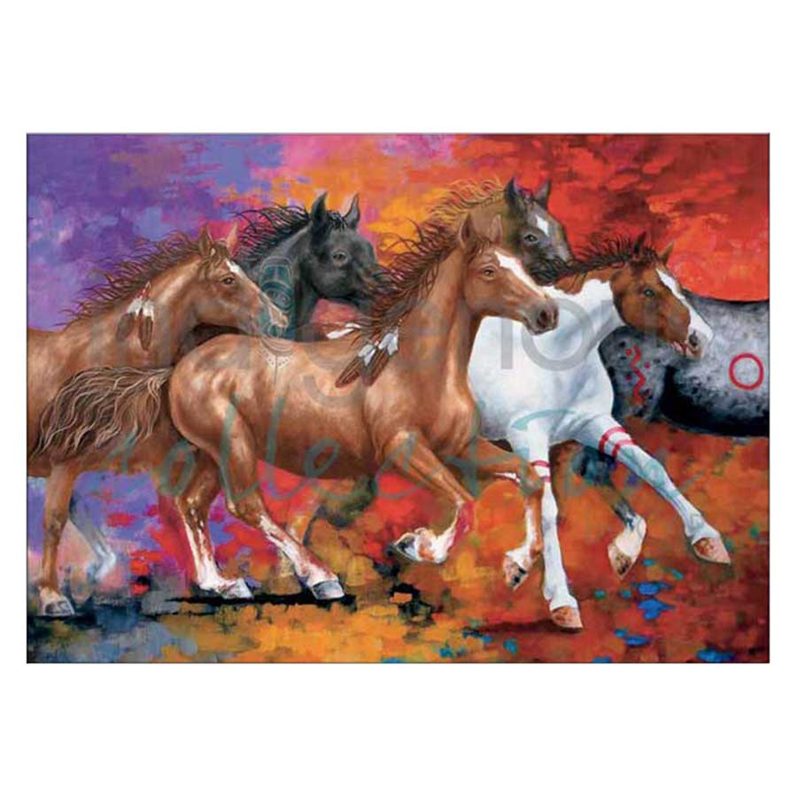Running Free Canvas Prints