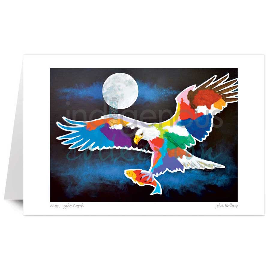 Moon Light Catch by artist John Balloue