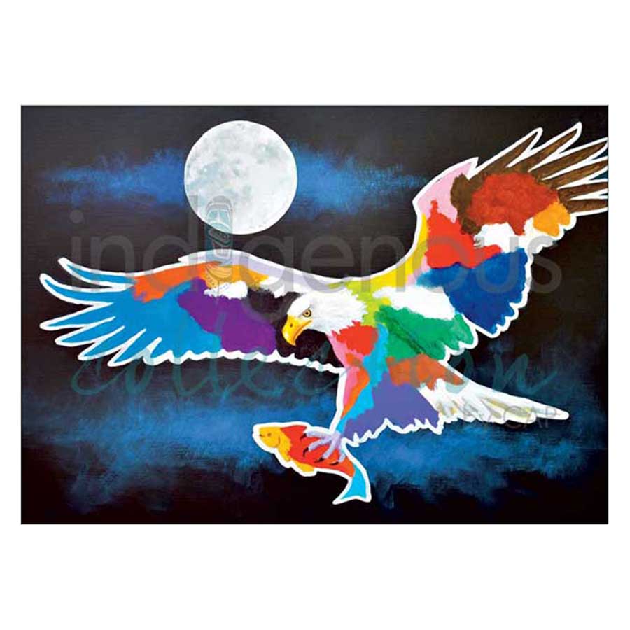 Moon Light Catch Canvas Prints