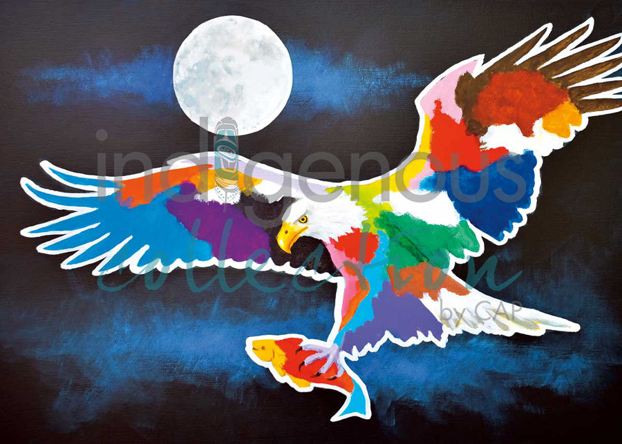 Moon Light Catch by artist John Balloue