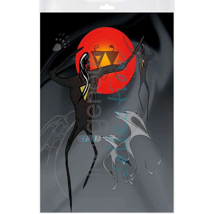 All My Relations by artist Rick Beaver - Ojibway. Indigenous Collection