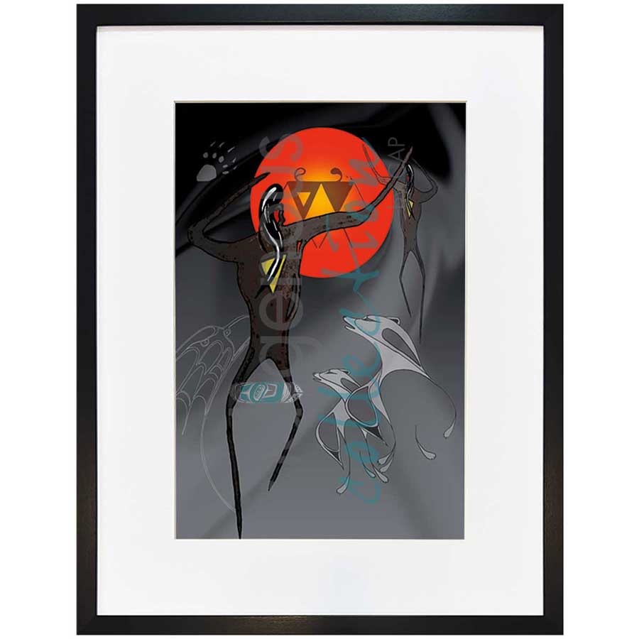 All My Relations by artist Rick Beaver - Ojibway. Indigenous Collection