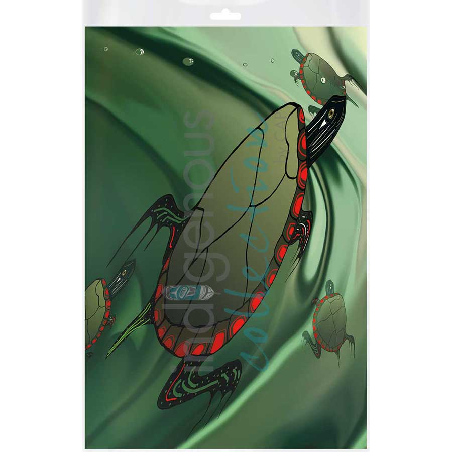 From the Painted Deep by artist Rick Beaver - Ojibway. Indigenous Collection