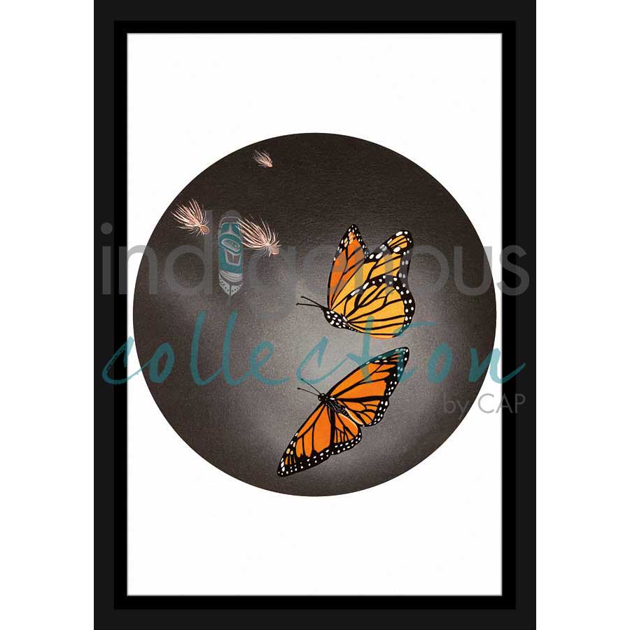 Silent in the Wind by artist Rick Beaver - Ojibway. Indigenous Collection