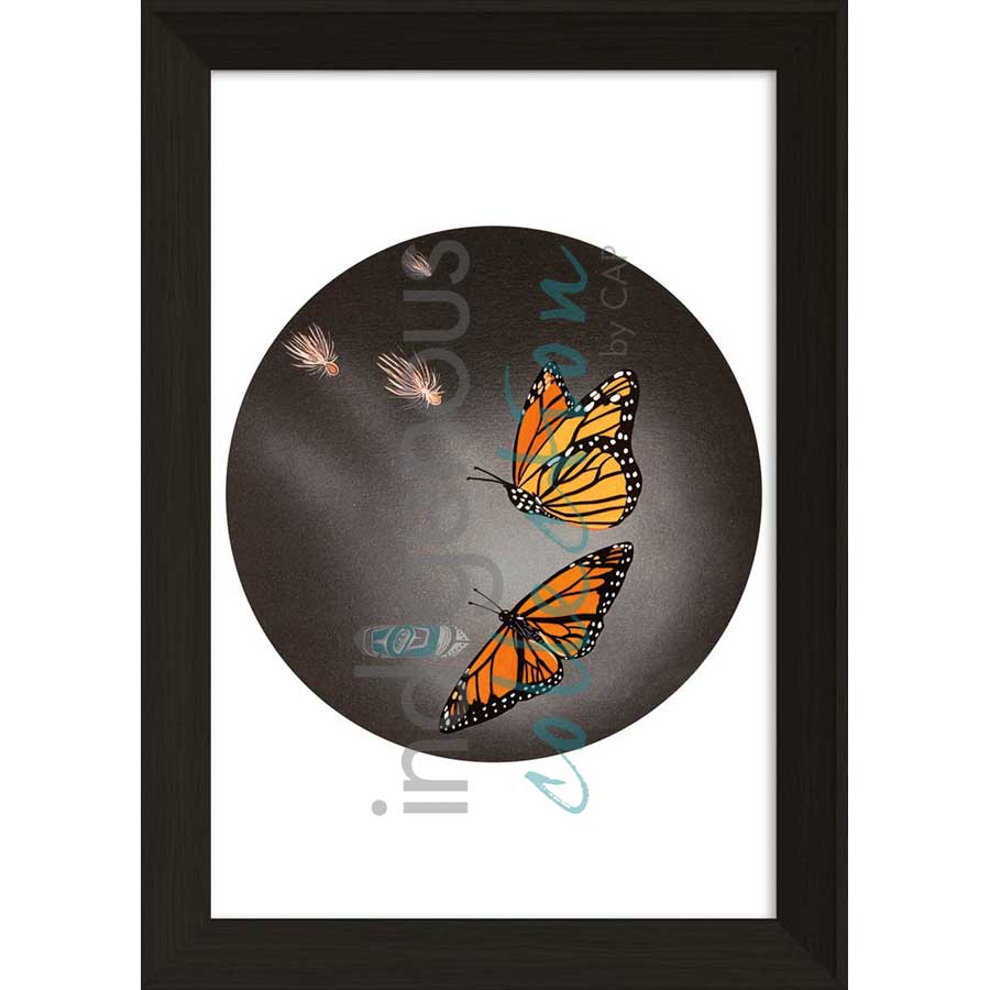 Silent in the Wind by artist Rick Beaver - Ojibway. Indigenous Collection