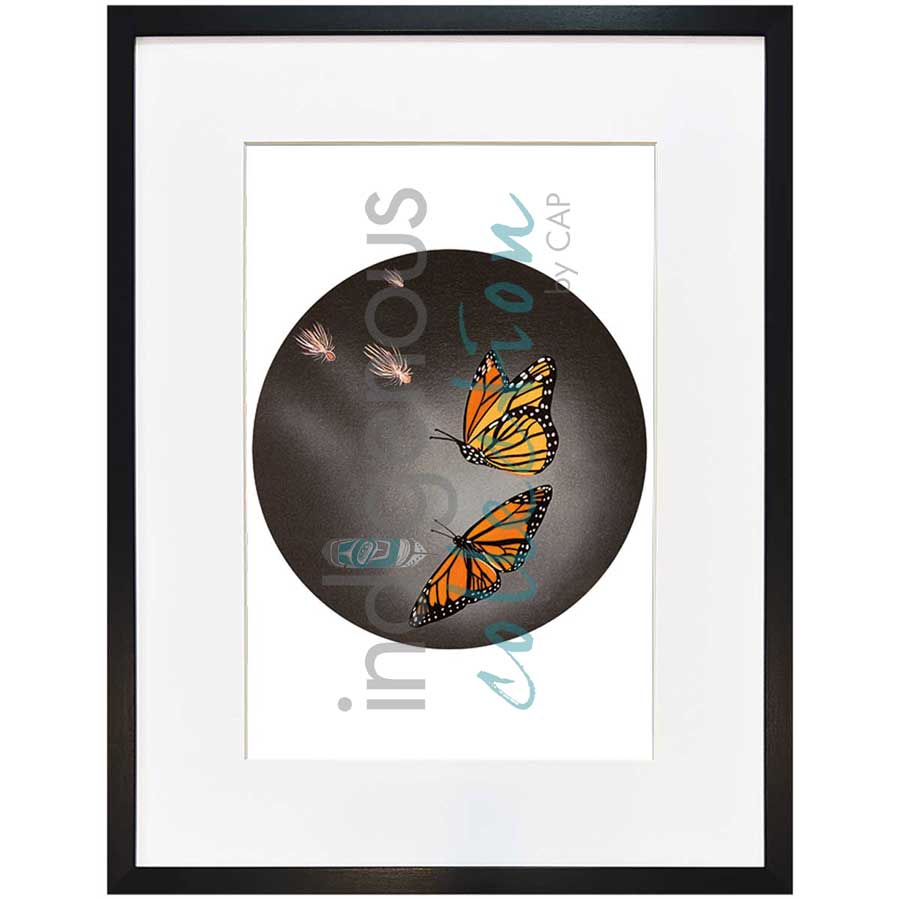 Silent in the Wind by artist Rick Beaver - Ojibway. Indigenous Collection