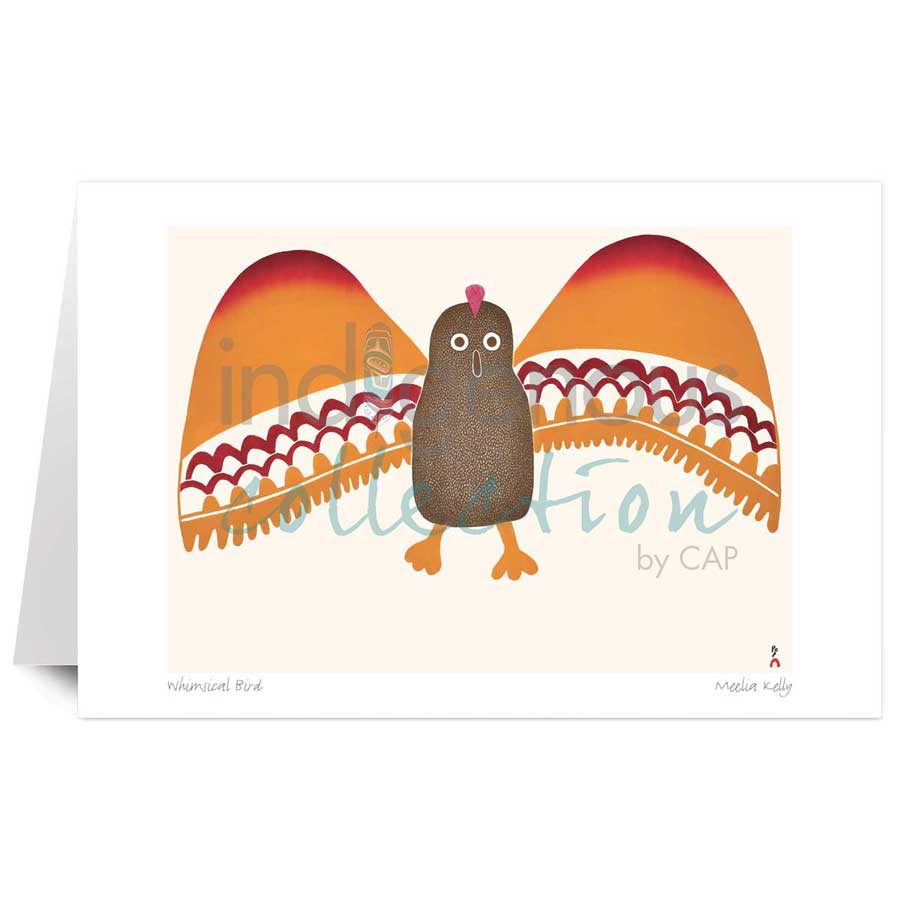 Whimsical Bird by artist Meelia Kelly