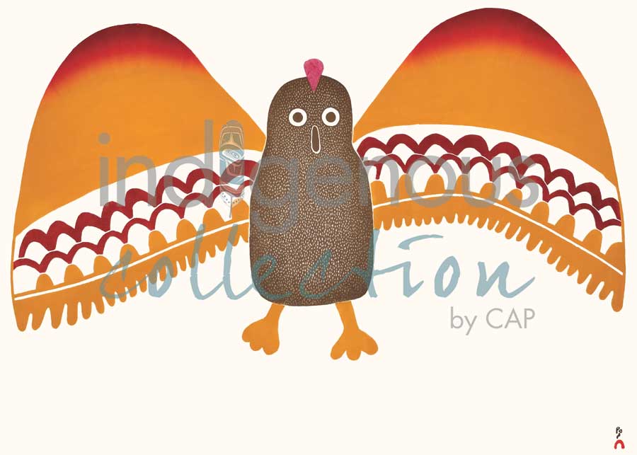 Whimsical Bird by artist Meelia Kelly