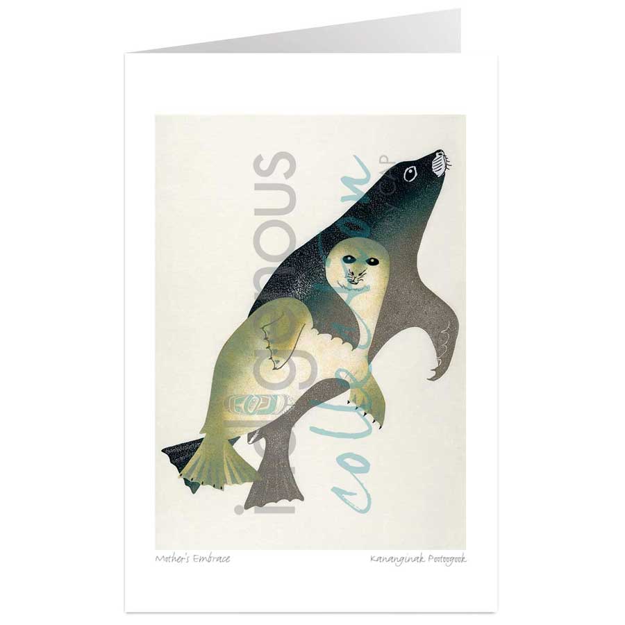 Mother's Embrace by artist Kananginak Pootoogook