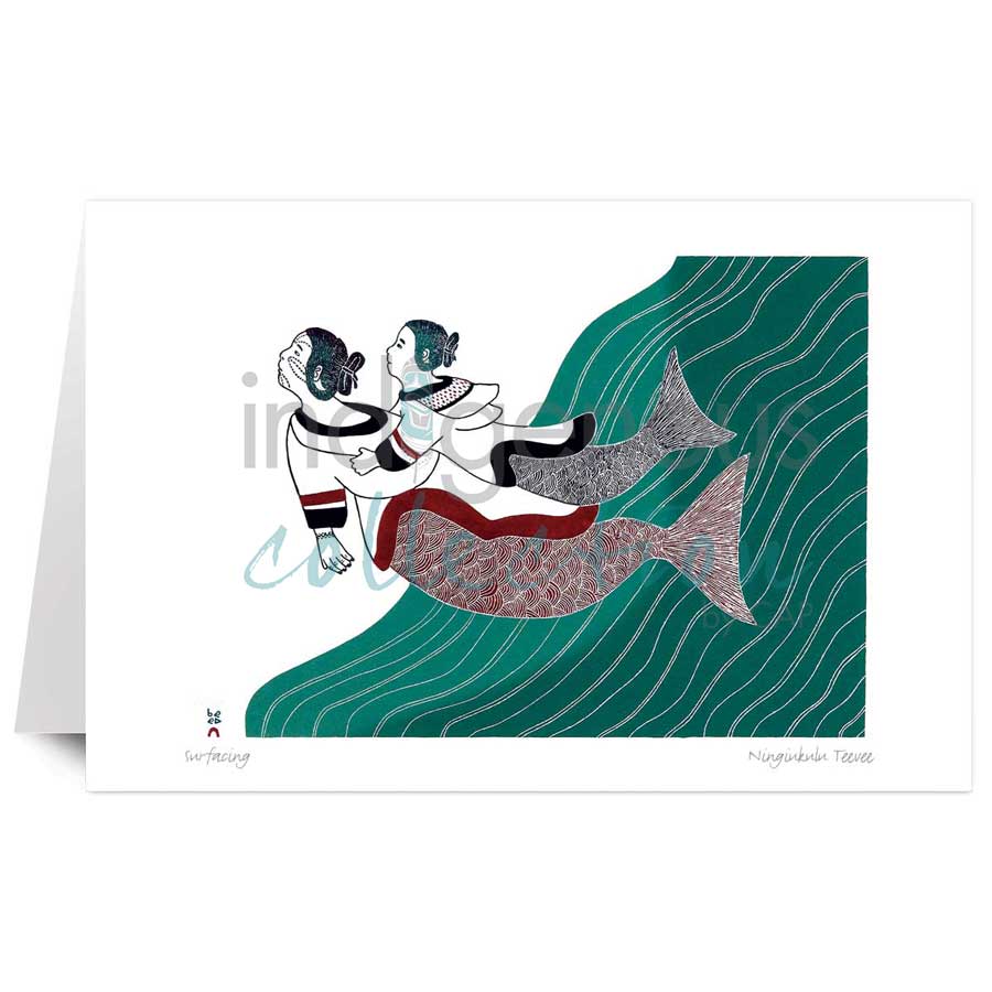 Surfacing by artist Ningiukulu Teevee