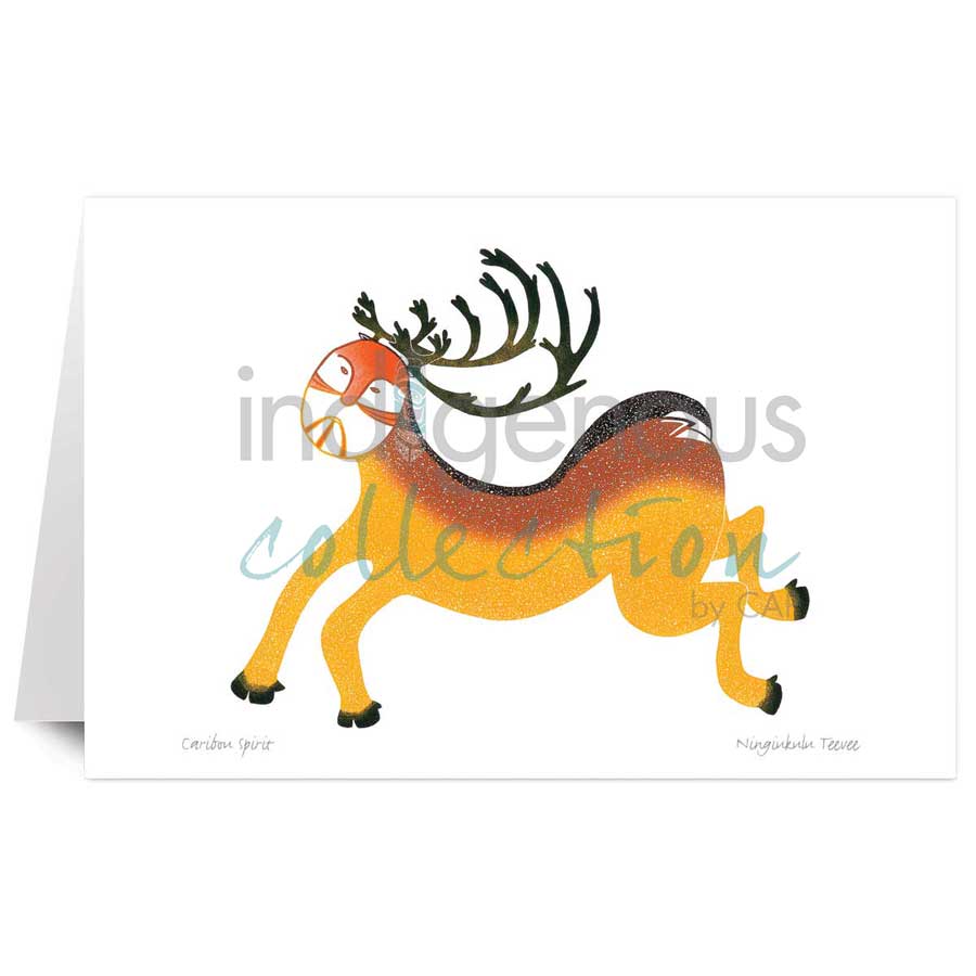 Caribou Spirit by artist Ningiukulu Teevee
