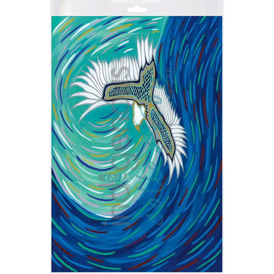 Prayer Carrier by artist Patrick Hunter - Ojibway. Indigenous Collection