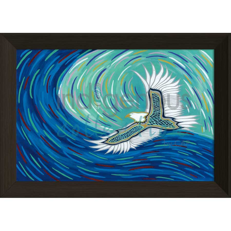 Prayer Carrier by artist Patrick Hunter - Ojibway. Indigenous Collection