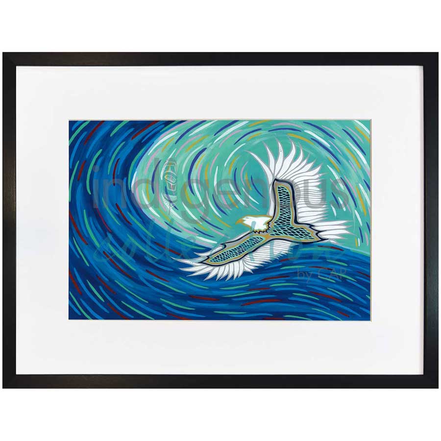 Prayer Carrier by artist Patrick Hunter - Ojibway. Indigenous Collection