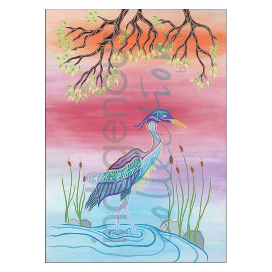Blue Heron Canvas Prints