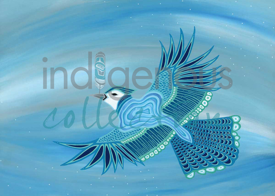 Blue Jay by artist Patrick Hunter