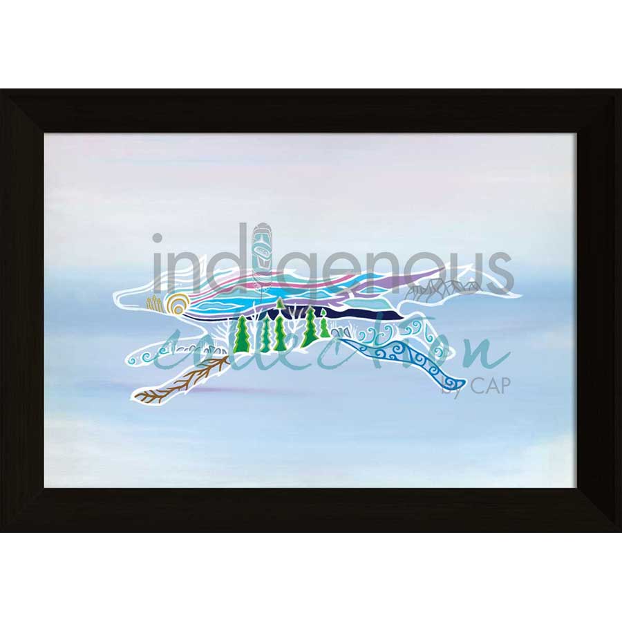 Journey by artist Patrick Hunter - Ojibway. Indigenous Collection
