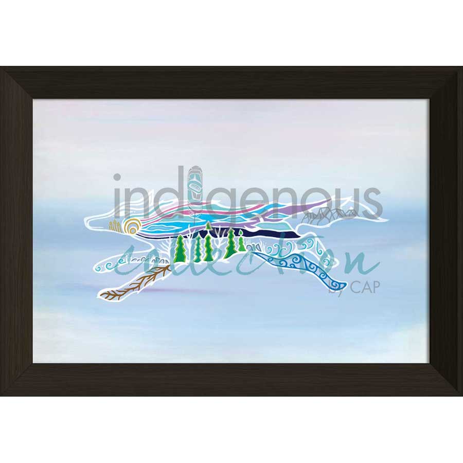 Journey by artist Patrick Hunter - Ojibway. Indigenous Collection