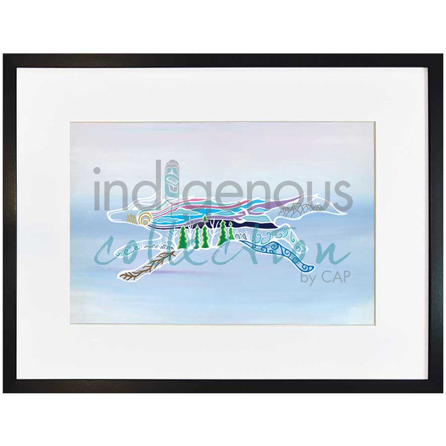 Journey by artist Patrick Hunter - Ojibway. Indigenous Collection