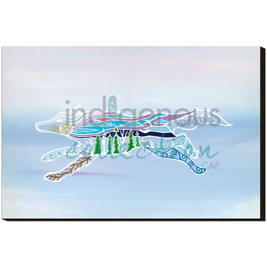 Journey by artist Patrick Hunter - Ojibway. Indigenous Collection