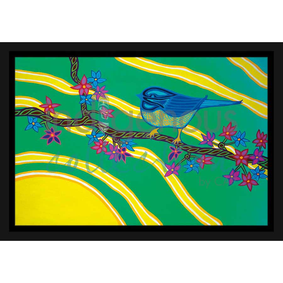 Spring by artist Patrick Hunter - Ojibway. Indigenous Collection