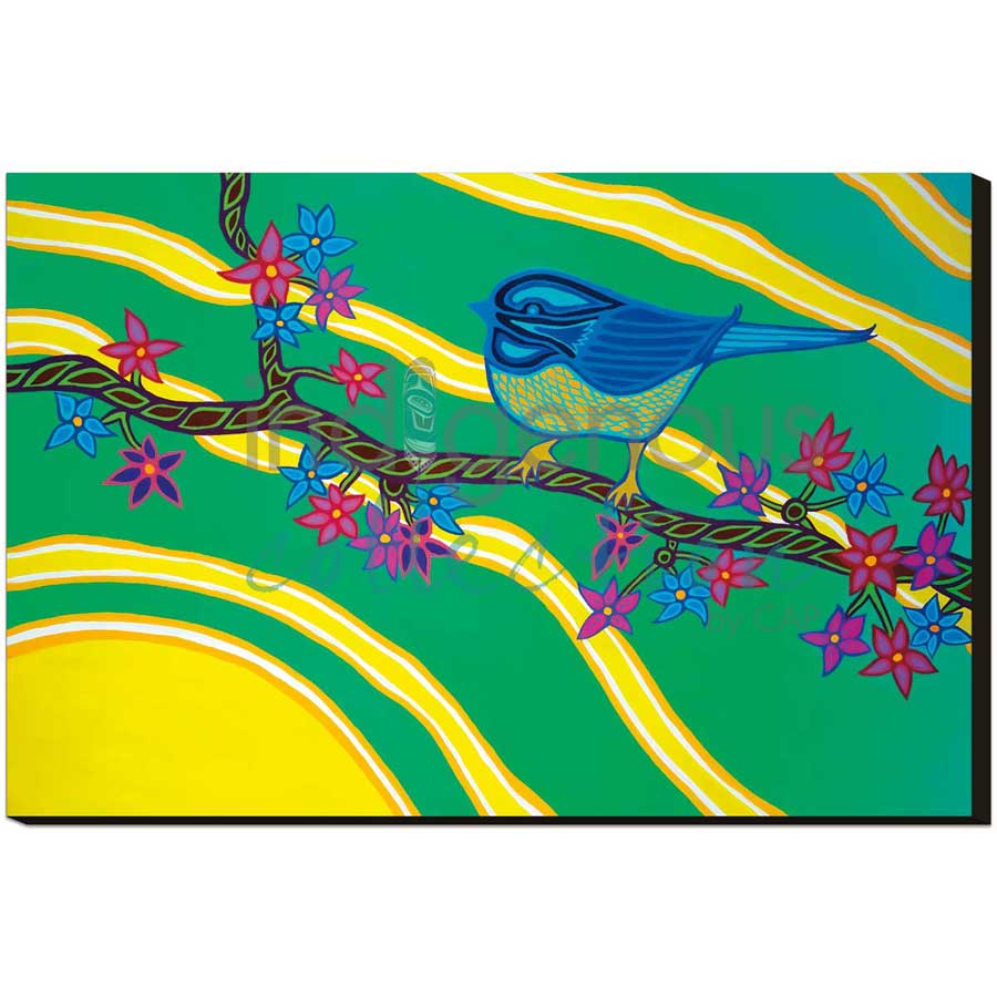 Spring by artist Patrick Hunter - Ojibway. Indigenous Collection