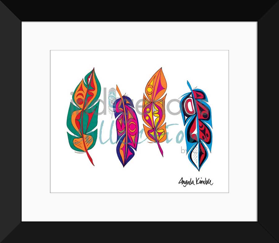 Feathers Limited Edition. Indigenous Collection