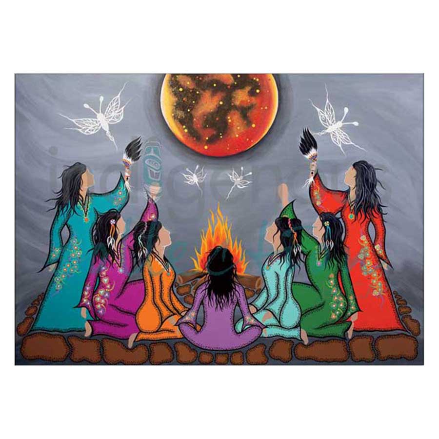 Ap nmultoqsi’p - We will see you again Canvas Prints