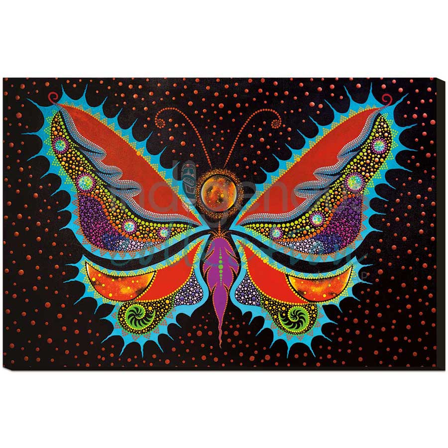Evolution Butterfly by artist Tracey Metallic - Mi'gmaq. Indigenous Collection