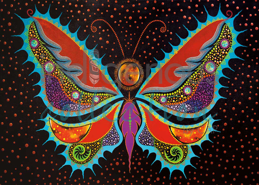 Evolution Butterfly by artist Tracey Metallic
