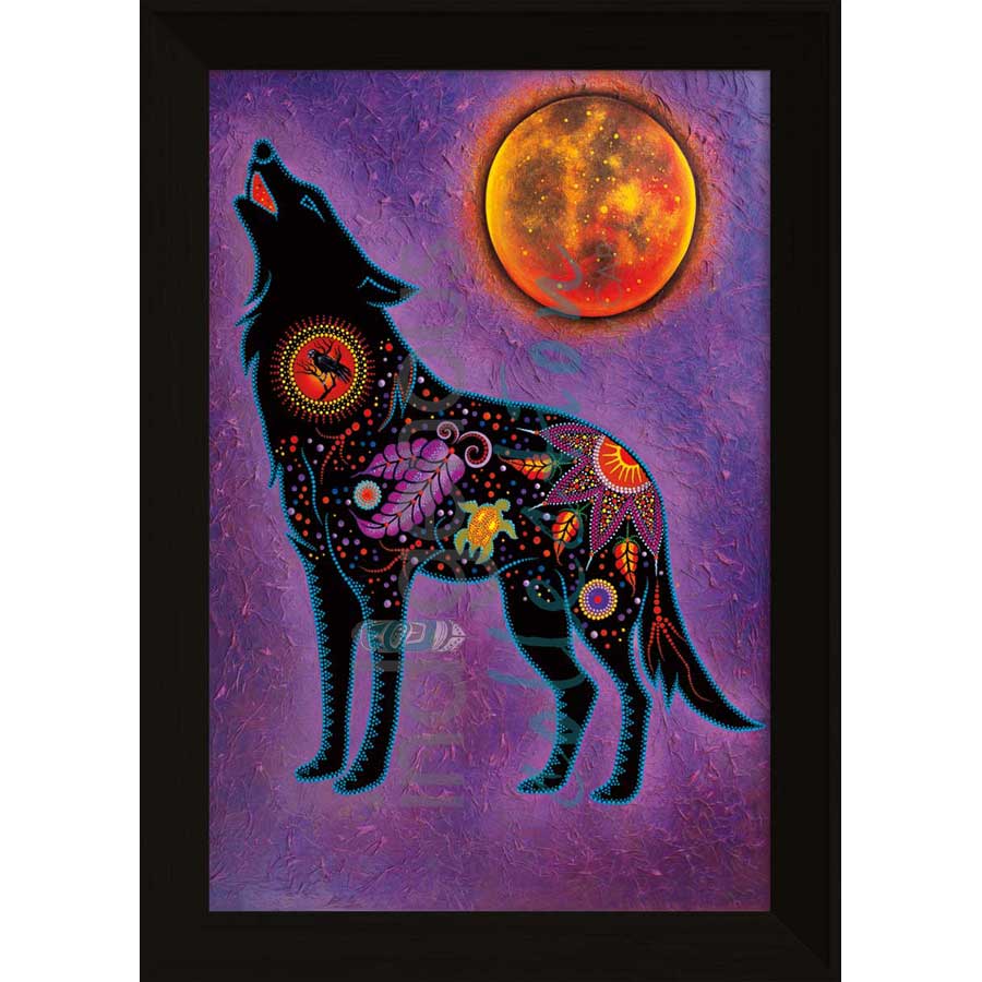 Fire Within by artist Tracey Metallic - Mi'gmaq. Indigenous Collection