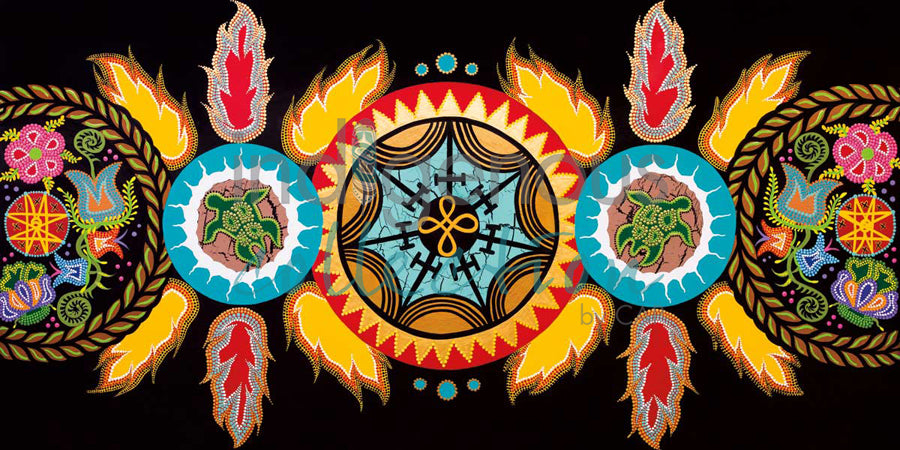 Mi'gmaq Unity by artist Tracey Metallic