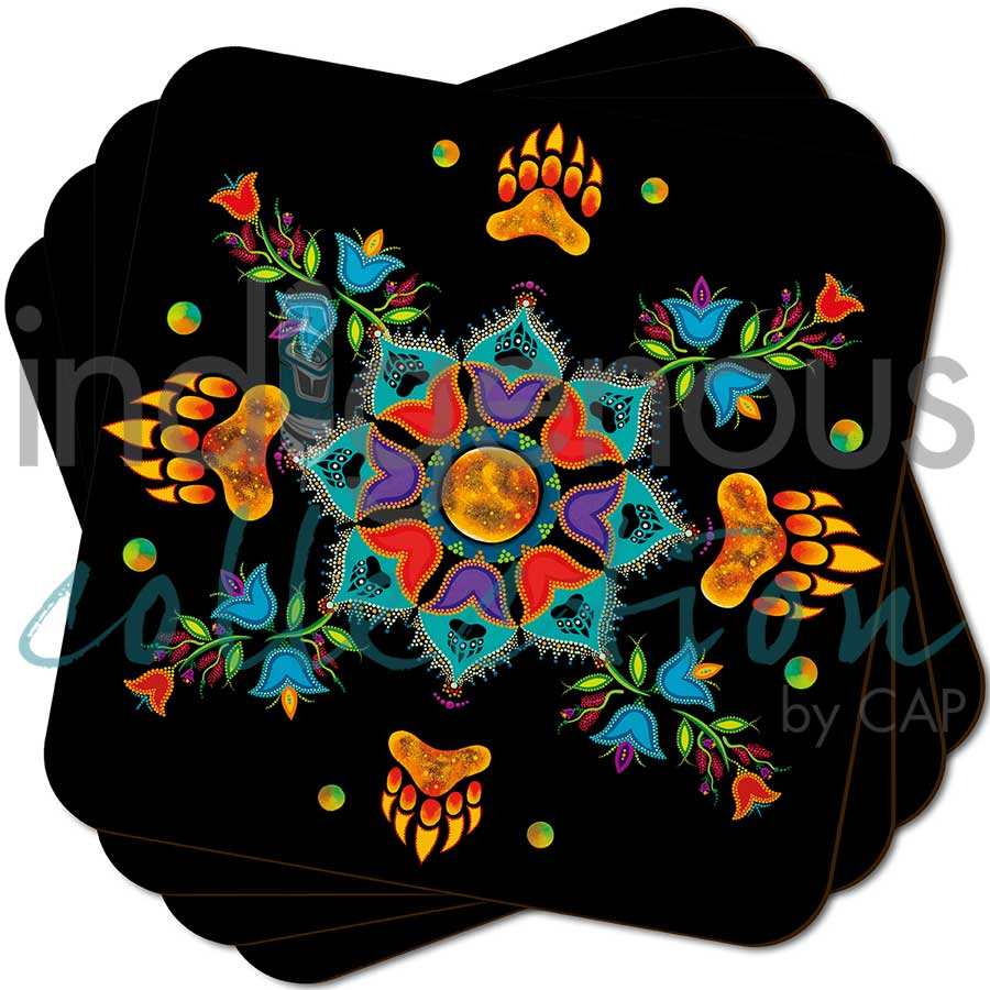 Revelation Coaster by artist Tracey Metallic