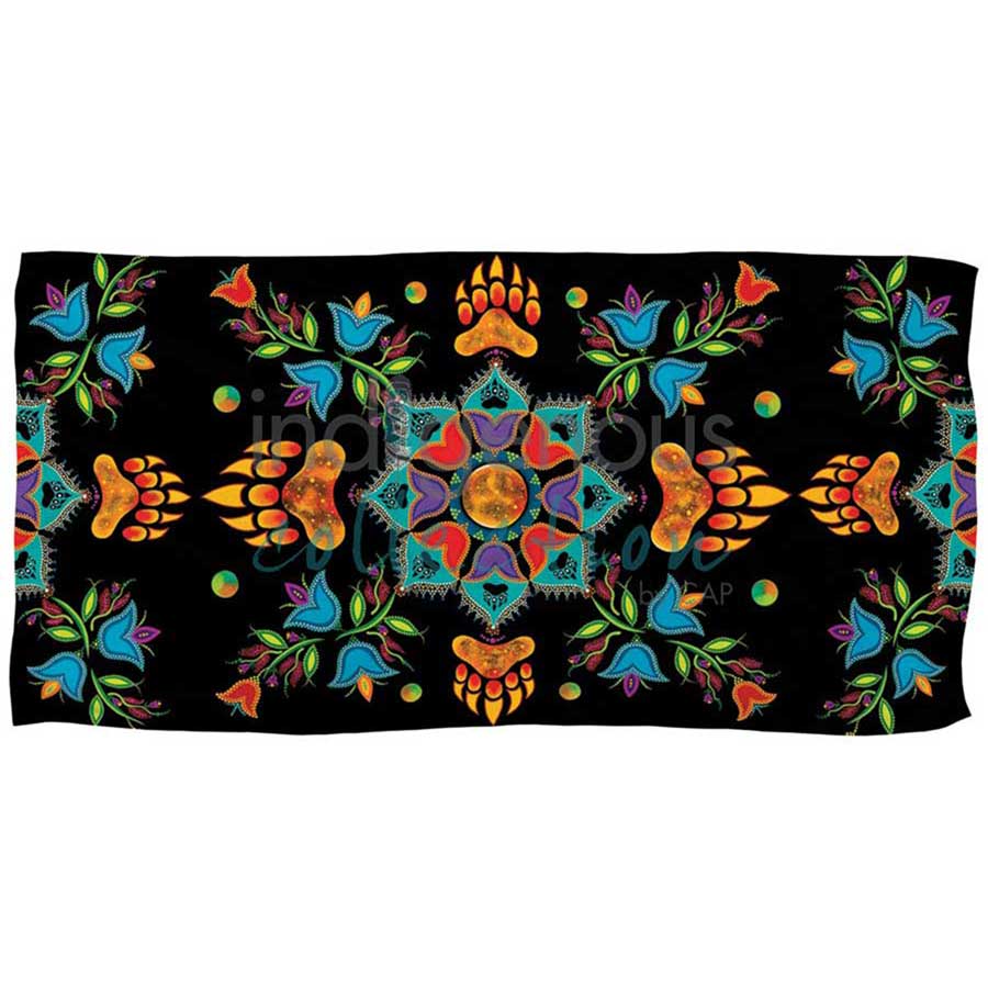 Revelation Bath/Beach Towel by artist Tracey Metallic