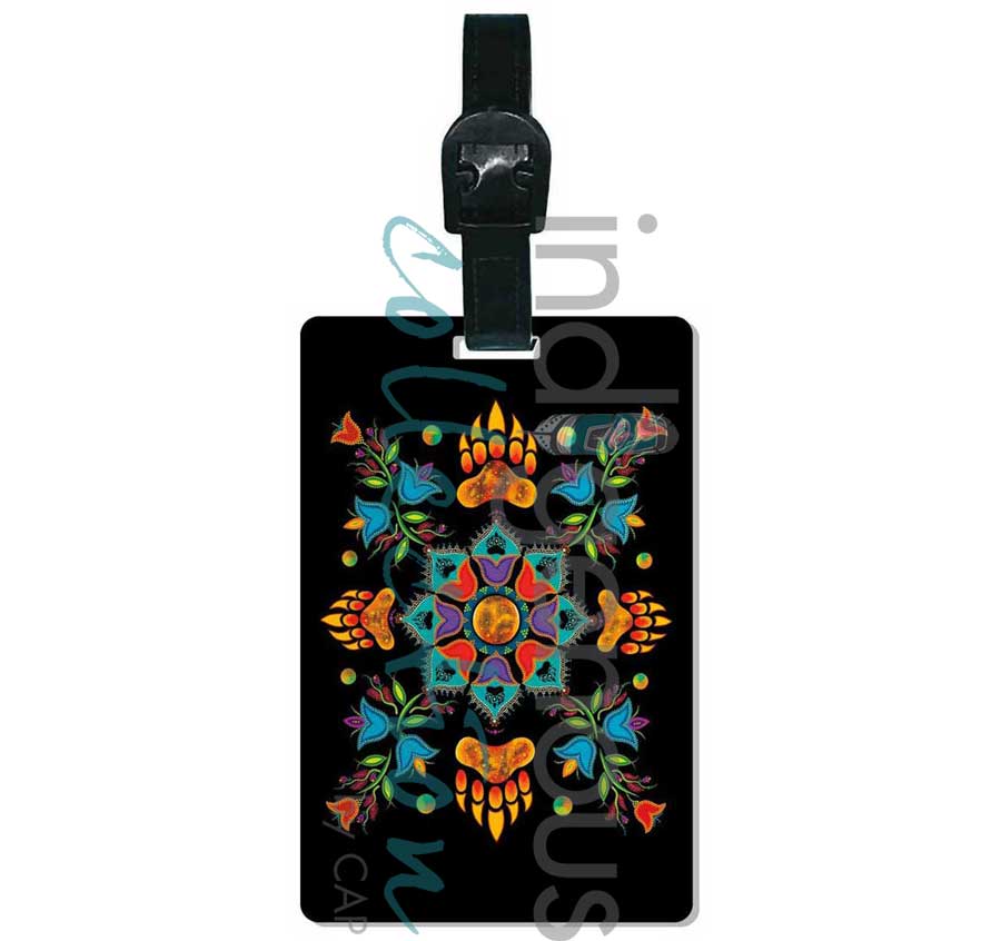 Revelation Luggage Tag by artist Tracey Metallic