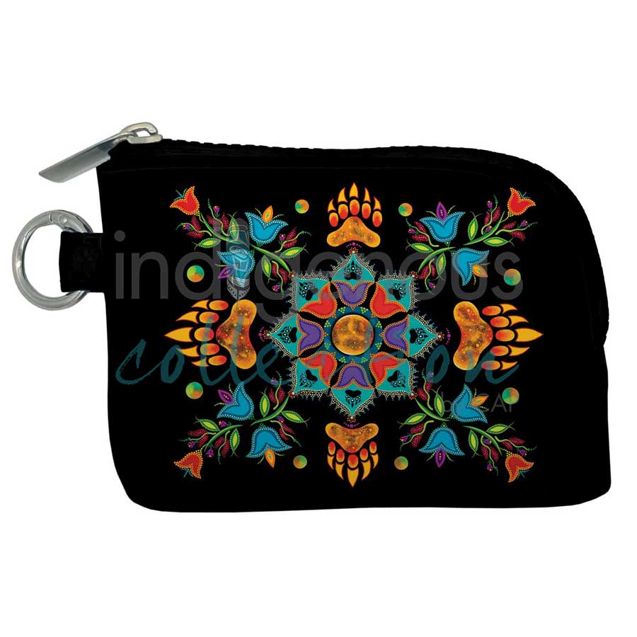 Revelation Pocket Wallet by artist Tracey Metallic. Indigenous Collection.