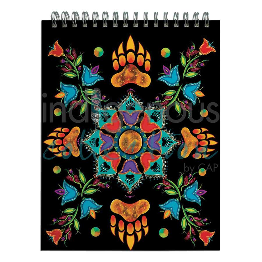 Revelation Sketchbook by artist Tracey Metallic. Indigenous Collection.